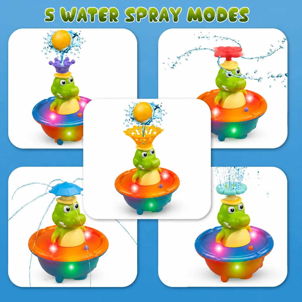 Splashy Crocodile Water Fountain